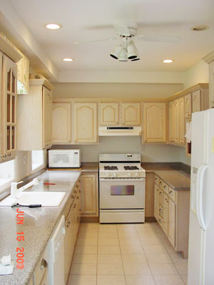 painting kitchen in New Rochelle,NY